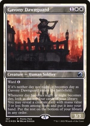 Gavony Dawnguard<br /><span class="collector-number">Collector No. 387</span>
