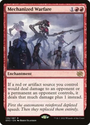 Mechanized Warfare - Foil<br /><span class="collector-number">Collector No. 139</span>