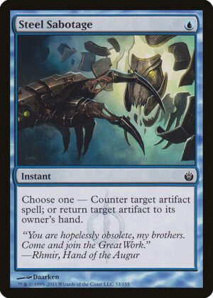 Steel Sabotage<br /><span class="collector-number">Collector No. 33</span>