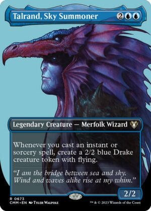 Talrand, Sky Summoner<br /><span class="collector-number">Collector No. 673</span>