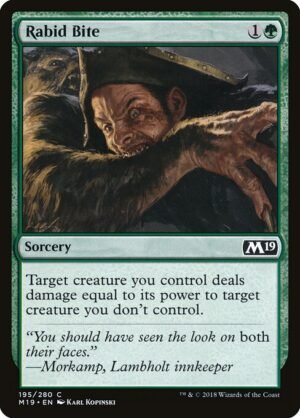 Rabid Bite<br /><span class="collector-number">Collector No. 195</span>