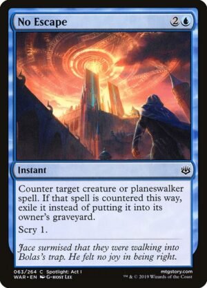 No Escape<br /><span class="collector-number">Collector No. 63</span>