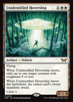 Unidentified Hovership<br /><span class="collector-number">Collector No. 37</span>