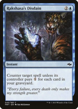 Rakshasa's Disdain<br /><span class="collector-number">Collector No. 45</span>