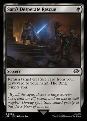 Sam's Desperate Rescue<br /><span class="collector-number">Collector No. 105</span>