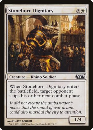 Stonehorn Dignitary<br /><span class="collector-number">Collector No. 37</span>