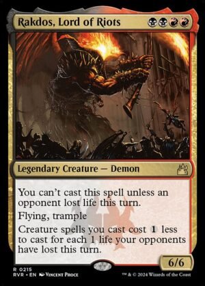 Rakdos, Lord of Riots - Foil<br /><span class="collector-number">Collector No. 215</span>
