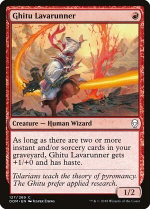 Ghitu Lavarunner<br /><span class="collector-number">Collector No. 127</span>