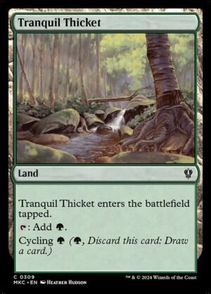 Tranquil Thicket<br /><span class="collector-number">Collector No. 309</span>