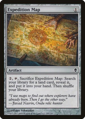 Expedition Map<br /><span class="collector-number">Collector No. 201</span>