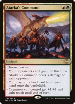 Atarka's Command<br /><span class="collector-number">Collector No. 176</span>