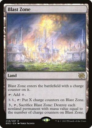 Blast Zone<br /><span class="collector-number">Collector No. 258</span>