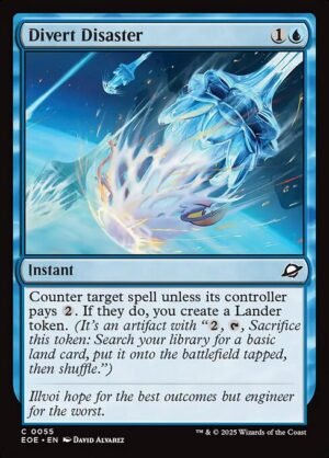 Divert Disaster<br /><span class="collector-number">Collector No. 55</span>