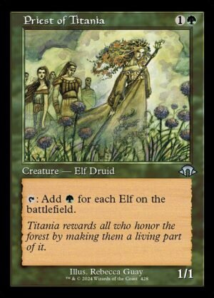 Priest of Titania<br /><span class="collector-number">Collector No. 428</span>