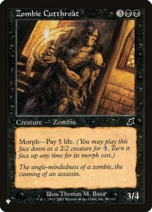 Zombie Cutthroat<br /><span class="collector-number">Collector No. SCG-81</span>
