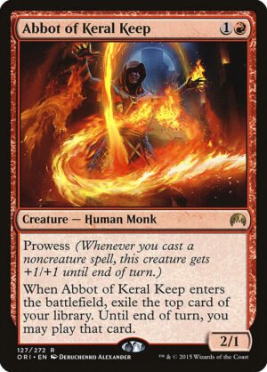 Abbot of Keral Keep<br /><span class="collector-number">Collector No. 127</span>
