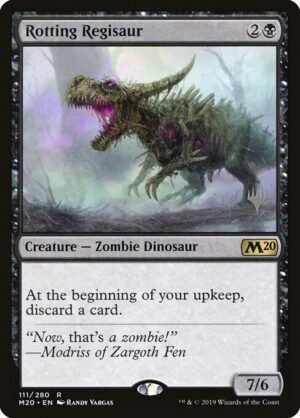 Rotting Regisaur<br /><span class="collector-number">Collector No. 111p</span>