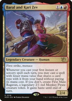 Baral and Kari Zev<br /><span class="collector-number">Collector No. 218</span>