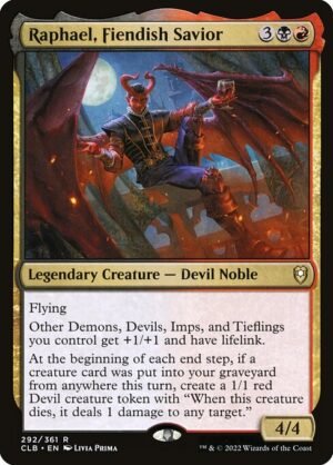 Raphael, Fiendish Savior<br /><span class="collector-number">Collector No. 292</span>