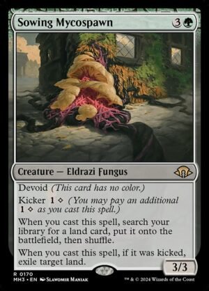 Sowing Mycospawn<br /><span class="collector-number">Collector No. 170</span>