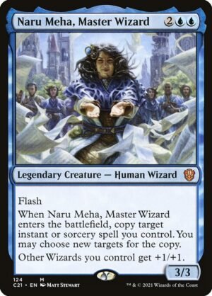 Naru Meha, Master Wizard<br /><span class="collector-number">Collector No. 124</span>