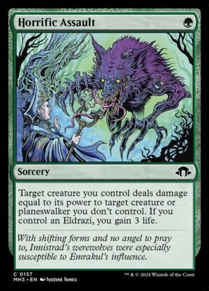 Horrific Assault<br /><span class="collector-number">Collector No. 157</span>