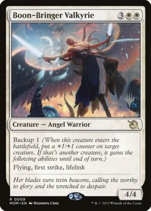 Boon-Bringer Valkyrie<br /><span class="collector-number">Collector No. 9p</span>