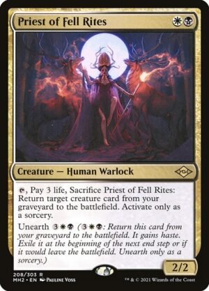 Priest of Fell Rites<br /><span class="collector-number">Collector No. 208</span>