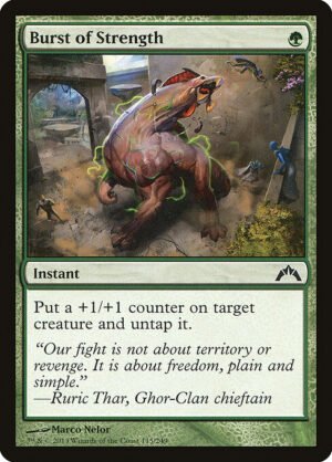 Burst of Strength<br /><span class="collector-number">Collector No. 115</span>