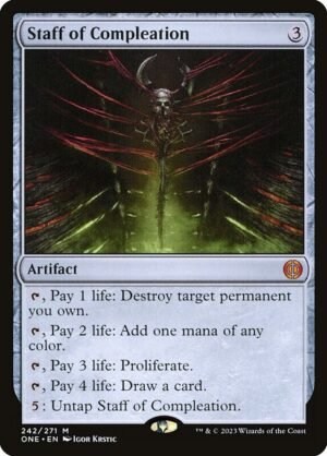 Staff of Compleation - Foil<br /><span class="collector-number">Collector No. 242</span>