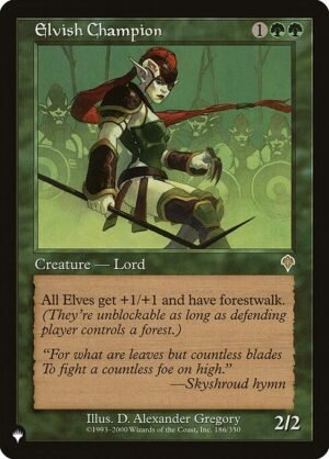 Elvish Champion<br /><span class="collector-number">Collector No. INV-186</span>