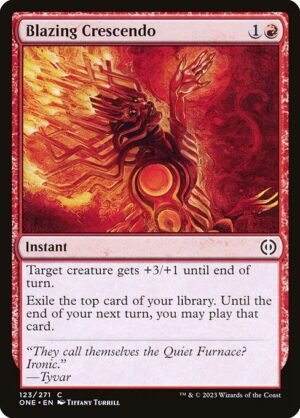 Blazing Crescendo<br /><span class="collector-number">Collector No. 123</span>