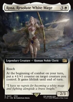Rosa, Resolute White Mage<br /><span class="collector-number">Collector No. 431</span>