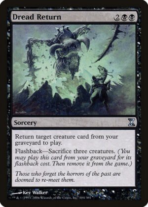 Dread Return<br /><span class="collector-number">Collector No. 104</span>