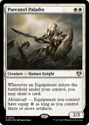 Puresteel Paladin - Foil<br /><span class="collector-number">Collector No. 51</span>