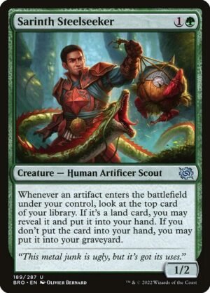 Sarinth Steelseeker<br /><span class="collector-number">Collector No. 189</span>