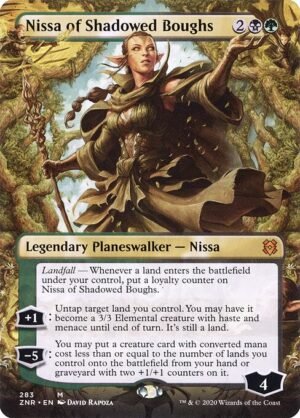 Nissa of Shadowed Boughs - Foil<br /><span class="collector-number">Collector No. 283</span>