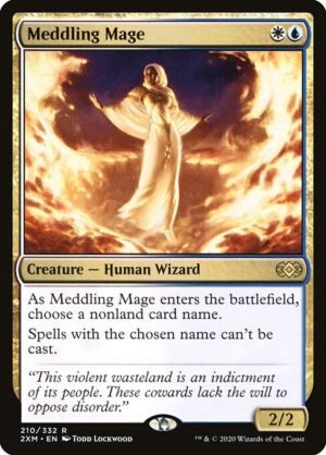 Meddling Mage<br /><span class="collector-number">Collector No. 210</span>