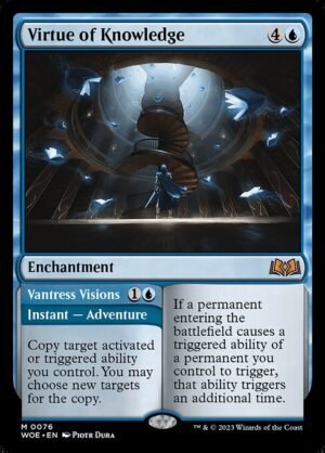 Virtue of Knowledge // Vantress Visions<br /><span class="collector-number">Collector No. 76</span>