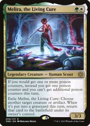 Melira, the Living Cure<br /><span class="collector-number">Collector No. 209</span>
