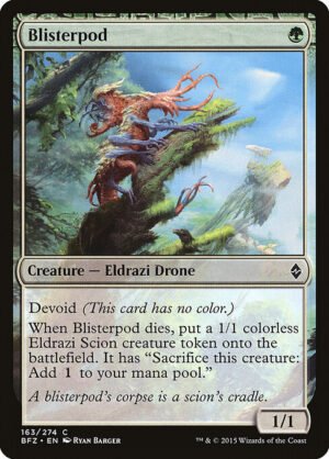 Blisterpod<br /><span class="collector-number">Collector No. 163</span>