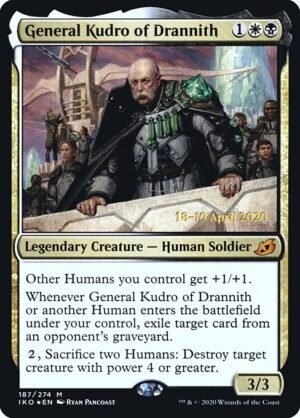 General Kudro of Drannith - Foil<br /><span class="collector-number">Collector No. 187s</span>