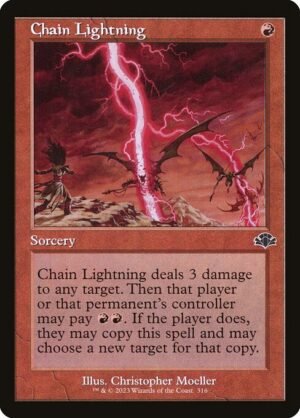 Chain Lightning<br /><span class="collector-number">Collector No. 316</span>