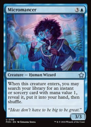 Micromancer<br /><span class="collector-number">Collector No. 158</span>