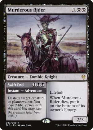 Murderous Rider // Swift End<br /><span class="collector-number">Collector No. 97</span>
