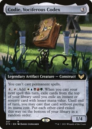 Codie, Vociferous Codex<br /><span class="collector-number">Collector No. 357</span>