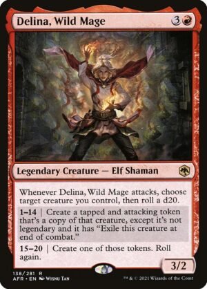Delina, Wild Mage<br /><span class="collector-number">Collector No. 138</span>