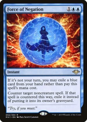 Force of Negation<br /><span class="collector-number">Collector No. 52</span>