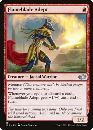 Flameblade Adept<br /><span class="collector-number">Collector No. 131</span>
