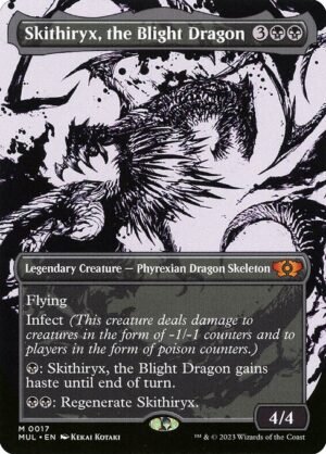 Skithiryx, the Blight Dragon - Foil<br /><span class="collector-number">Collector No. 17</span>